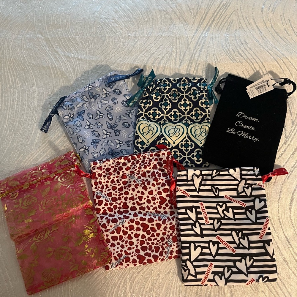 Brighton gift bags for jewelry